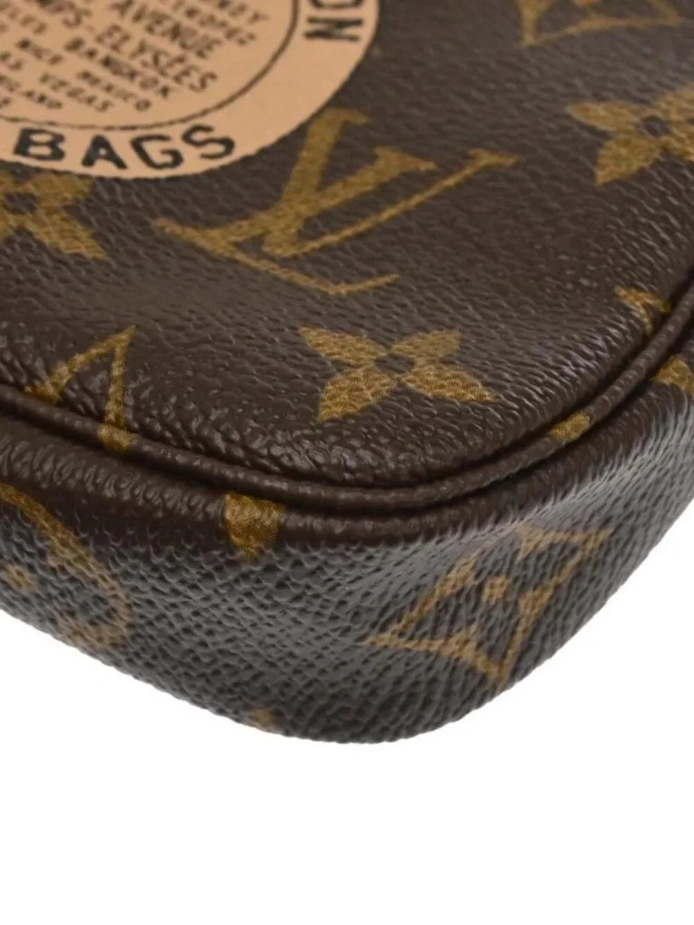 Louis Vuitton Monogram Mini Pochette Accessoires Handbag M60153